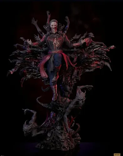 DEAD STRANGE DOUTOR ESTRANHO DELUXE IRON STUDIOS 1/10