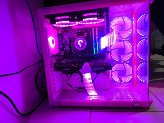 Gabinete Rise Mode Rosa 