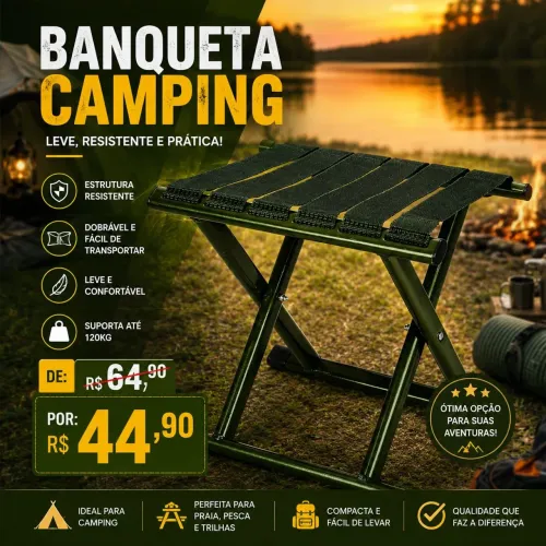 Cadeira camping
