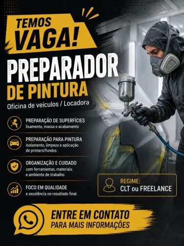 PREPARADOR DE PINTURA AUTOMOTIVA