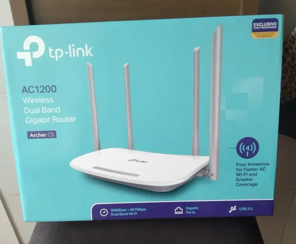 ROTEADOR TP-Link Archer C5 AC1200 Dual band<br>