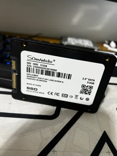 SSD SATA 512GB