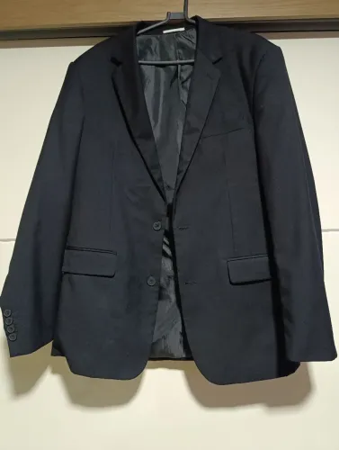 TERNO BLAZER PRETO DA PRESTON FIELD TAMANHO 54