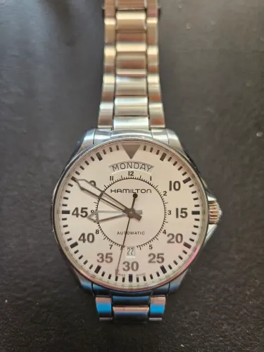 Relógio Hamilton Khaki Pilot Automático 42mm completo excelente estado!! 