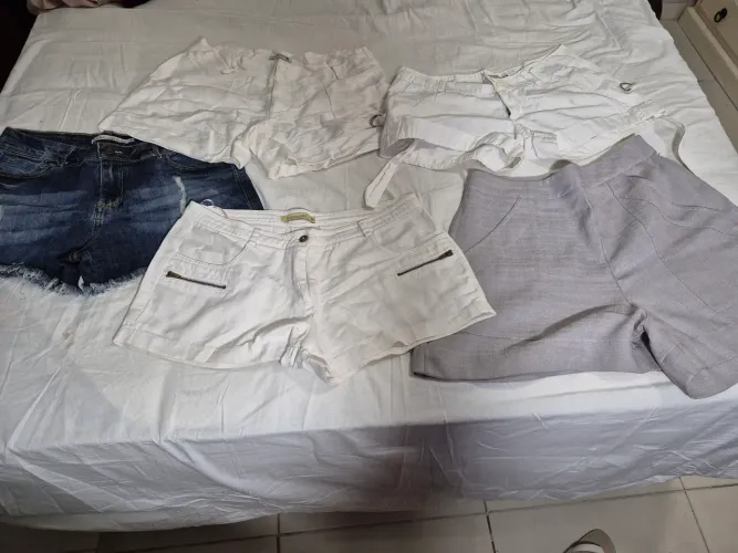 Lote de short e calças