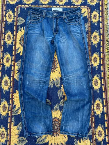 Calça Jeans Estilo True Religion