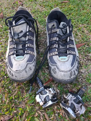 Pedal Clip e Sapatilha Shimano