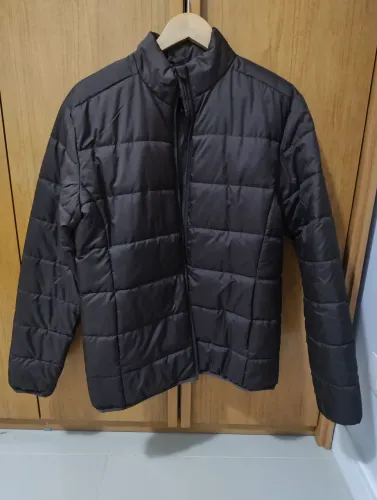 Jaqueta puffer C&A marrom