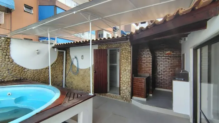 APTO DUPLEX COM PISCINA, SAUNA, SALÃO, CHURRASQUEIRA E TERRAÇO 3 QUARTOS, 1 SUITE