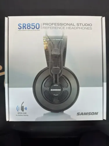 Fone de ouvido Headphone Samson SR850C