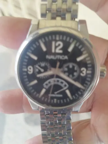 Relógio masculino Nautica100m/33oft