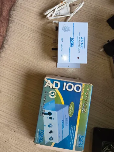 Amplificador de Vídeo Topsel AD100 para câmeras.