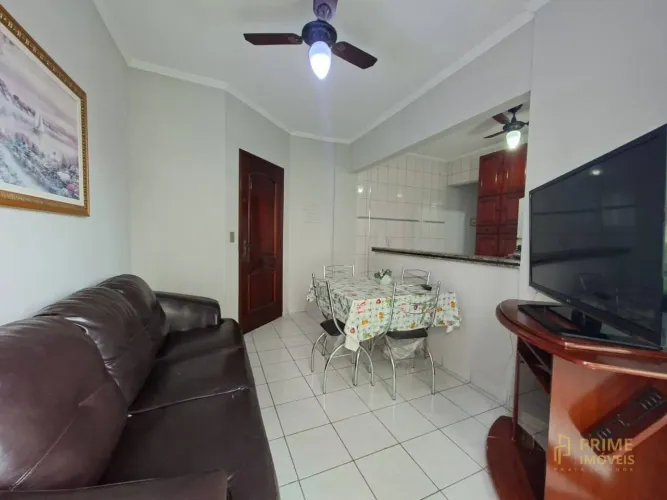 Apartamento com 2 dormitórios para alugar, 60 m² por R$ 2.500/mês - Tupi - Praia Grande/SP