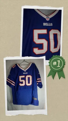 Camisa de futebol americano tamanho 56