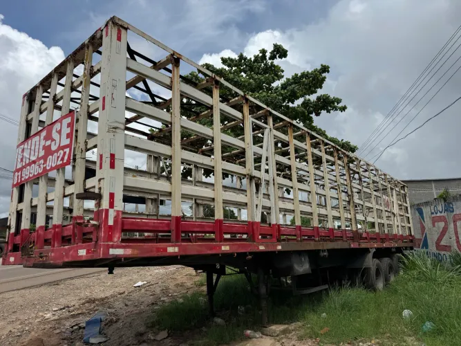 Carreta transporte de gás P-13
