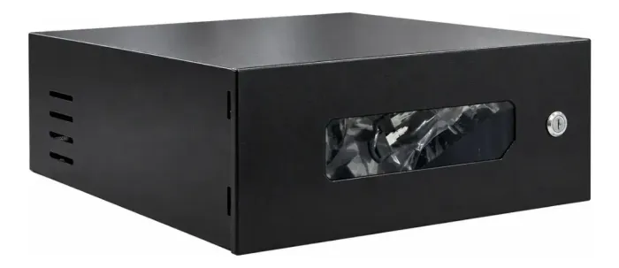 Mini Rack 15 Polegadas Para Organização de Redes e CFTV - Novo!