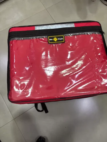 Bag para entrega com caixa de isopor