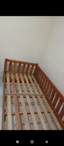 Sofá cama madeira maciça