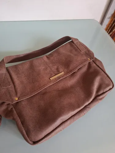 Bolsa de mão/ombro GRANDE - Charlotte Moselle - COURO