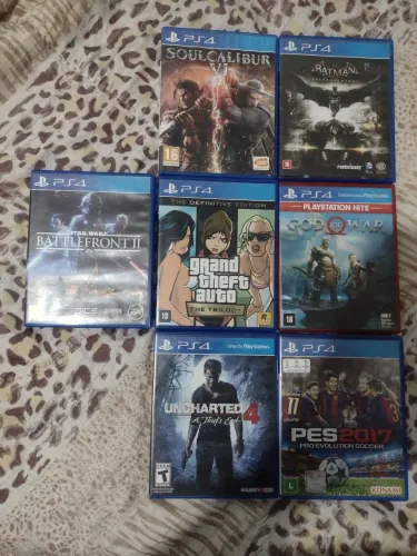 7 jogos de ps4