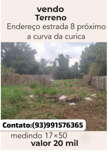 Terreno na estrada oito , Belterra 