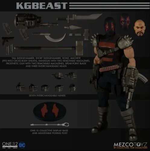 Mezco Toyz One:12 Collective DC Comics KGBeast