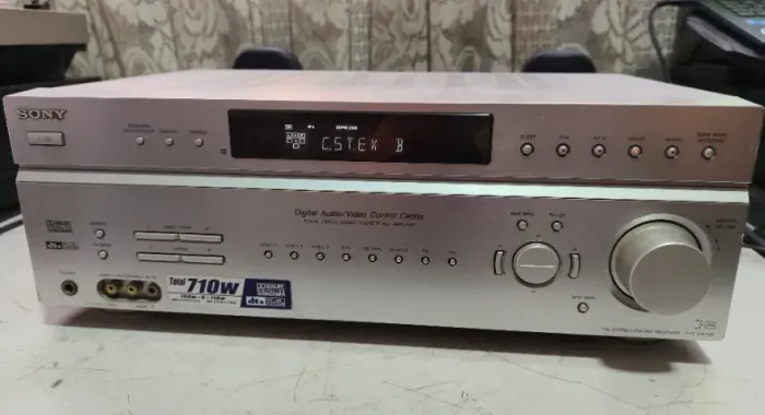 Receiver Sony Str-k870p 6.1 Ótimo Estado Funciona Tudo 
