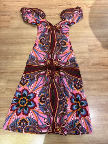 Vestido Farm de linho