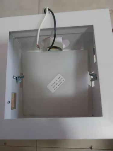 Luminaria de embutir p 1 lampada de led c acrilico