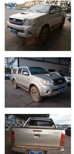 Sucata de Toyota hilux 3.0 srv