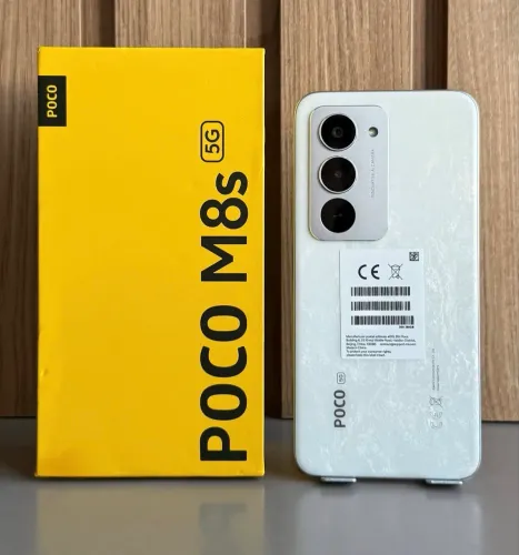 Poco M8S 5G 128GB 6 Ram Novo Lacrado 1Ano De Garantia