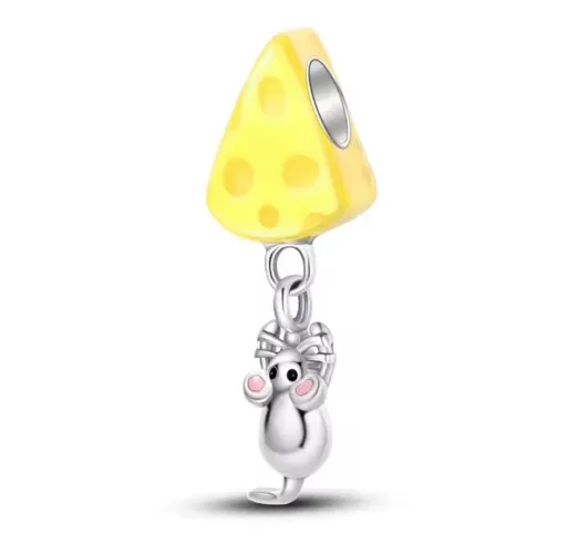 Charm Ratinho com Queijo S925