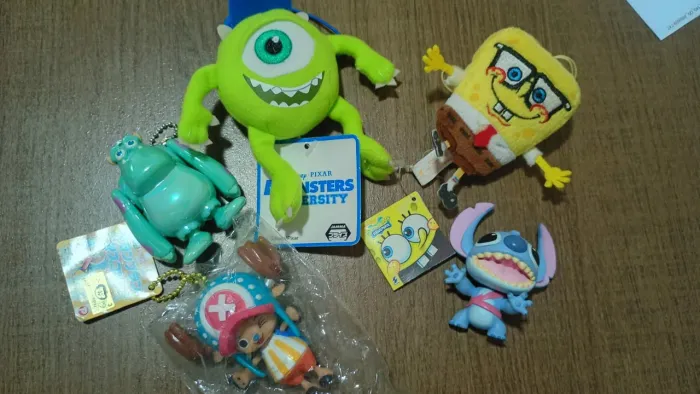 Chaveiros monstro S.A disney