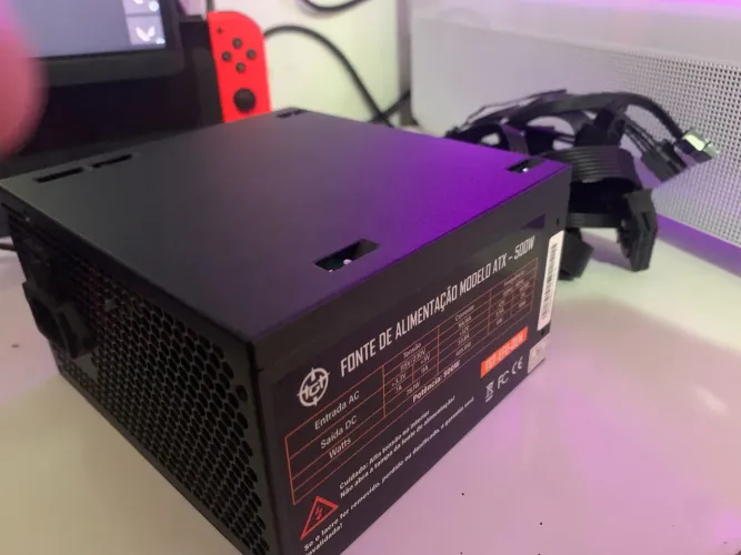 Fonte TGT Enfield, 500W, ATX Bivolt, Preto, TGT-EFD-OEM