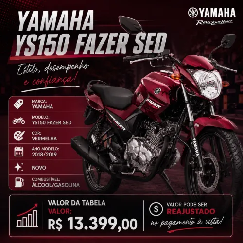 Vende se moto fazer 150