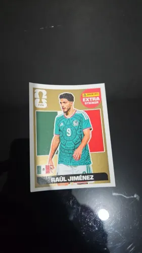 Figurinha legend raul jimenez ouro