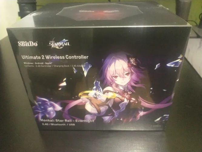 Controle 8bitdo ultimate 2 edição honkai starail