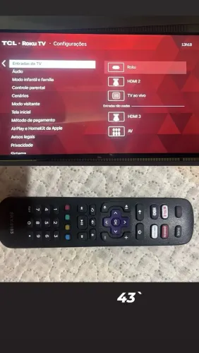 TV 43 polegadas TCL