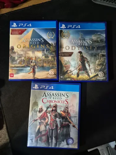 Jogos Assassin's Creed Ps4