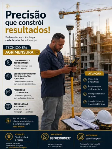Serviços de Topografia e Agrimensura em São Luís - MA