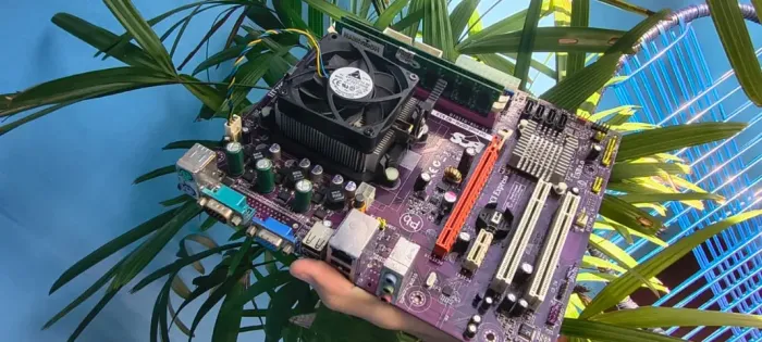 KIT AMD ATHLON 2 + PLACA MÃE GEFORCE6100PM-M2 + 4GB RAM | PC COMPLETO BARATO