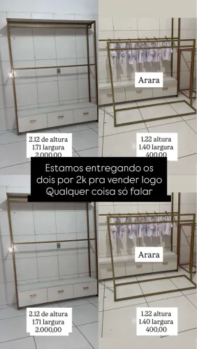 Móveis para loja