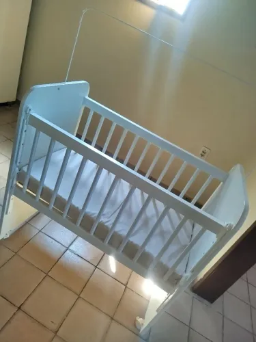 Mini berço + colchão a venda