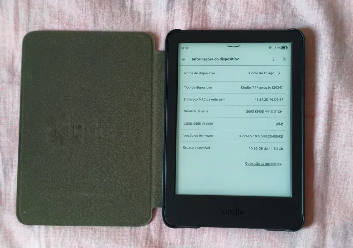 Kindle 11° geração