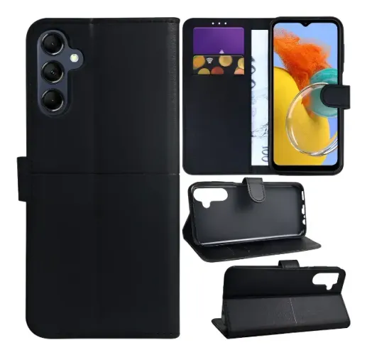 Capinha Capa Case Carteira Couro Para Galaxy A14