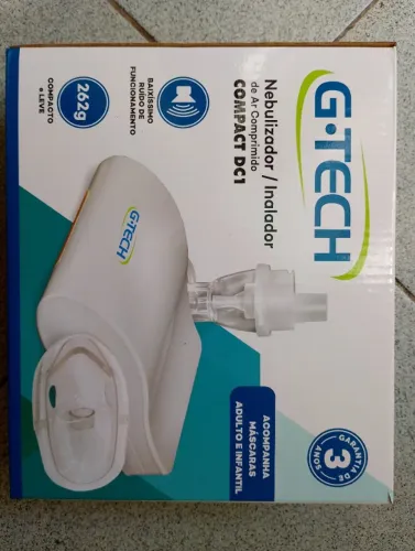 NEBULIZADOR/INALADOR G-TECH SEMINOVO