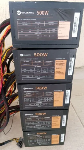 Fontes real 500w Goldentec