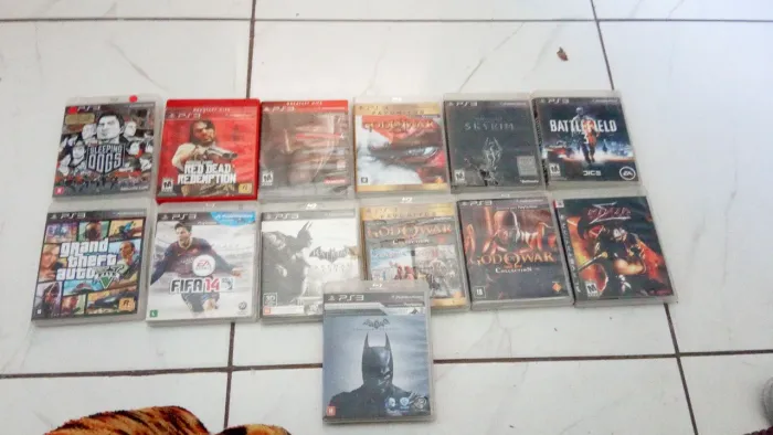 Lote jogos de Playstation 3 originais