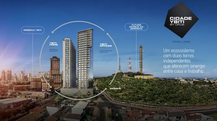 Ágio 2 salas comerciais Cidade Ybiti