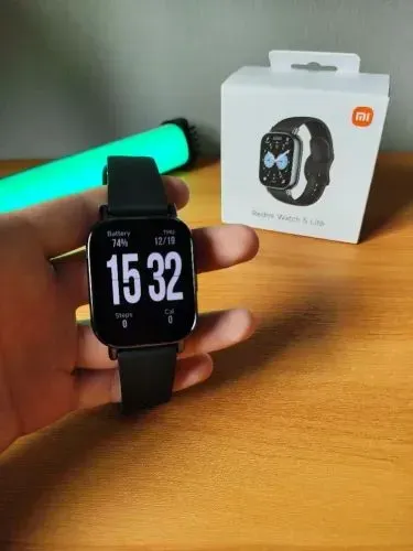 Relógio Inteligente Redmi Watch 5 Lite Amoled Preto GPS Integrado Lacrado 